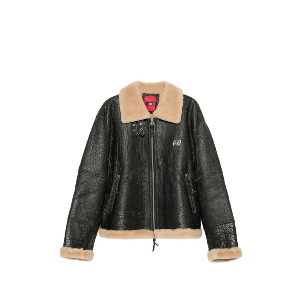 Kidsuper Black Jackets - Leather Jackets Men